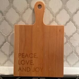 Engraved cutting board